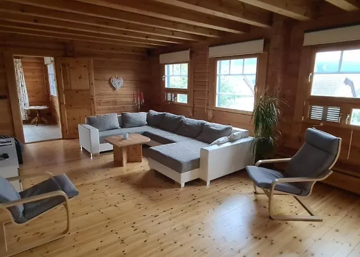 Tatil Evi Berglodge Fuer 10 Personen Mit Sauna Und Yacuzzi Sehmatal